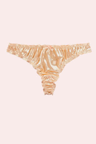 Silky Panties - Panties - Feminine UAE - Sensual Lingerie - S - Brown - Buy 6; Get 2 free - Panties -