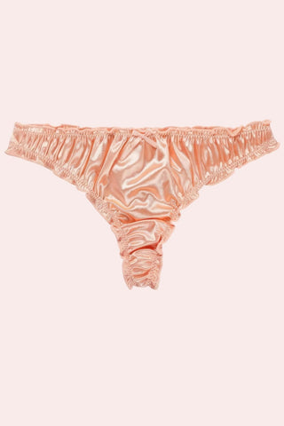 Silky Panties - Panties - Feminine UAE - Sensual Lingerie - S - Brown - Buy 6; Get 2 free - Panties -