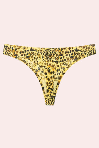 Wild Panties - Panties - Feminine UAE - Sensual Lingerie - Flower Leopard - S - Buy 4; Get 2 Free - Panties -